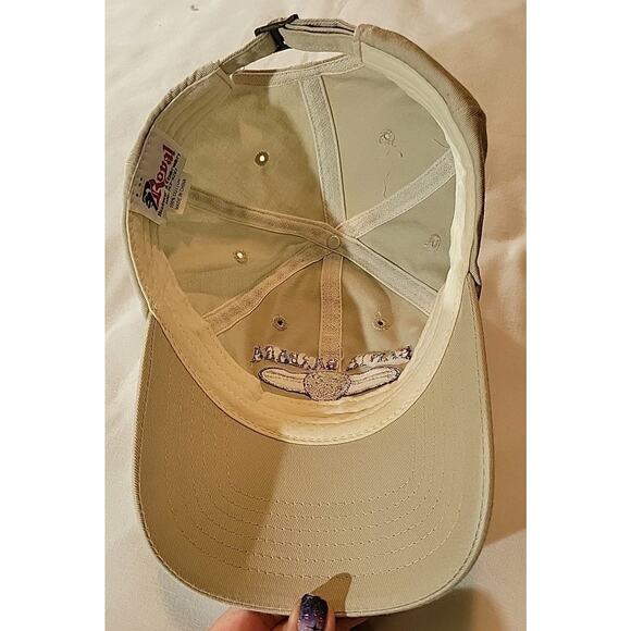 Royal Santa Barbara Trucker Hat Surf Board Cap Khaki Adjustable - Picture 7 of 7